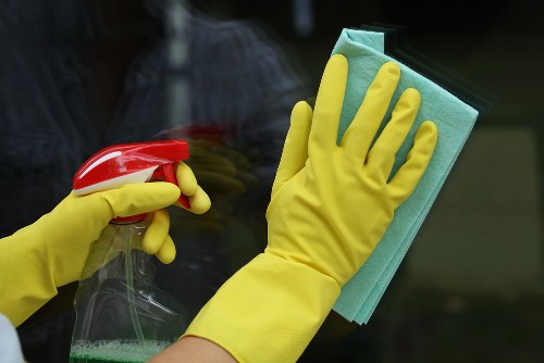 Professional facade cleaning on a Twickenham property exterior