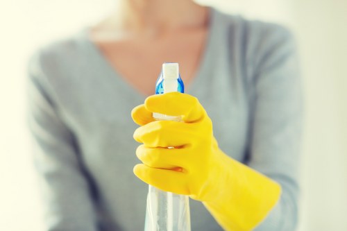 Local cleaners maintaining a Twickenham office kitchen and shared surfaces
