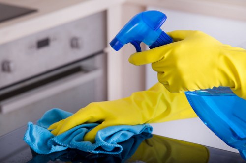 Sustainable carpet cleaning operations with recycling and emission reduction