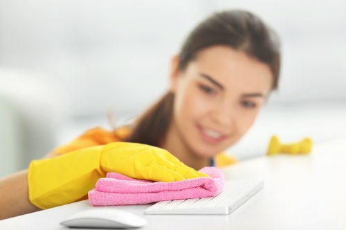 Local hard floor cleaning for a business floor in Twickenham